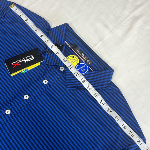 Polo Ralph Lauren RLX Men's Lightweight Airflow Golf Polo.92% pole 8% elastane - Picture 4 of 16